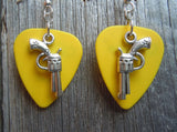 CLEARANCE Revolver Charms Guitar Pick Earrings - Pick Your Color
