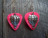 CLEARANCE Hot Air Balloon Charm Guitar Pick Earrings - Pick Your Color