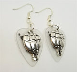 CLEARANCE Hot Air Balloon Charm Guitar Pick Earrings - Pick Your Color