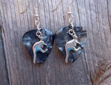 CLEARANCE Kangaroo Charm Guitar Pick Earrings - Pick Your Color