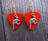 CLEARANCE Kangaroo Charm Guitar Pick Earrings - Pick Your Color
