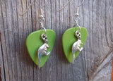 CLEARANCE Kangaroo Charm Guitar Pick Earrings - Pick Your Color