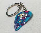 Game Boy Guitar Pick Keychain