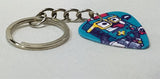Game Boy Guitar Pick Keychain
