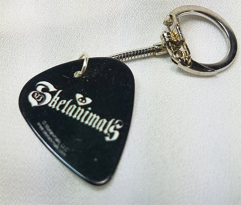 Skelanimals Logo Guitar Pick Keychain