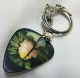 Reptile Eye Guitar Pick Keychain
