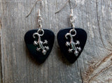 CLEARANCE Lizard Charm Guitar Pick Earrings - Pick Your Color