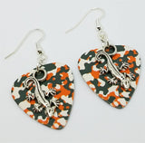 CLEARANCE Lizard Charm Guitar Pick Earrings - Pick Your Color