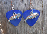 CLEARANCE Manatee Charm Guitar Pick Earrings - Pick Your Color