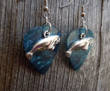 CLEARANCE Manatee Charm Guitar Pick Earrings - Pick Your Color