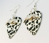 CLEARANCE Manatee Charm Guitar Pick Earrings - Pick Your Color