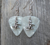 CLEARANCE Monkey Charm Guitar Pick Earrings - Pick Your Color