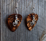 CLEARANCE Monkey Charm Guitar Pick Earrings - Pick Your Color