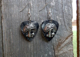 CLEARANCE Mushrooms Charm Guitar Pick Earrings - Pick Your Color