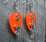 Note and Clef Guitar Pick Earrings - Pick Your Color