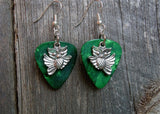 Flying Owl Guitar Pick Earrings - Pick Your Color