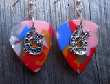 Artist's Palette Charm Earrings - Pick Your Color