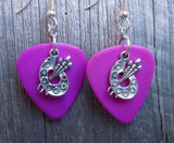 CLEARANCE Artist's Palette Charm Earrings - Pick Your Color