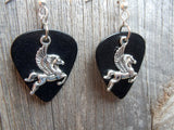 CLEARANCE Pegasus Charm Guitar Pick Earrings - Pick Your Color