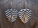 CLEARANCE Penguin Charm Guitar Pick Earrings - Pick Your Color