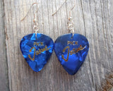 Pick Jesus Guitar Pick Earrings - Pick Your Color