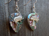 CLEARANCE Pig Charm Guitar Pick Earrings - Pick Your Color