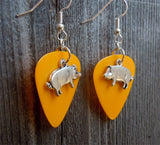 CLEARANCE Pig Charm Guitar Pick Earrings - Pick Your Color