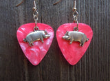 CLEARANCE Pig Charm Guitar Pick Earrings - Pick Your Color