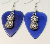 CLEARANCE Pineapple Charm Guitar Pick Earrings - Pick Your Color