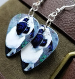 Pug Guitar Pick Earrings