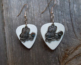 CLEARANCE Bunny Charm Guitar Pick Earrings - Pick Your Color