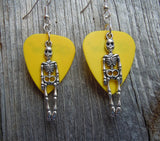 CLEARANCE Skeleton Guitar Pick Earrings - Pick Your Color