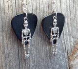 CLEARANCE Skeleton Guitar Pick Earrings - Pick Your Color