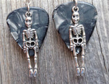 CLEARANCE Skeleton Guitar Pick Earrings - Pick Your Color