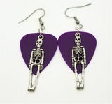 CLEARANCE Skeleton Guitar Pick Earrings - Pick Your Color