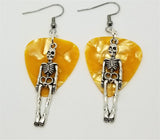 CLEARANCE Skeleton Guitar Pick Earrings - Pick Your Color