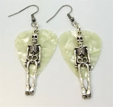 CLEARANCE Skeleton Guitar Pick Earrings - Pick Your Color