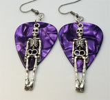 CLEARANCE Skeleton Guitar Pick Earrings - Pick Your Color