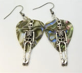 CLEARANCE Skeleton Guitar Pick Earrings - Pick Your Color