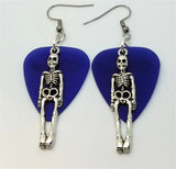 CLEARANCE Skeleton Guitar Pick Earrings - Pick Your Color