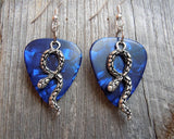 CLEARANCE Snake Charm Guitar Pick Earrings - Pick Your Color