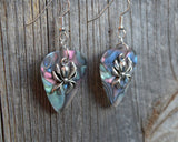 CLEARANCE Spider Charm Guitar Pick Earrings - Pick Your Color