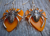 CLEARANCE Large Spider Guitar Pick Earrings - Pick Your Color