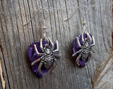 CLEARANCE Large Spider Guitar Pick Earrings - Pick Your Color