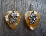 CLEARANCE Sugar Skull Playing the Maracas Guitar Pick Earrings - Pick Your Color