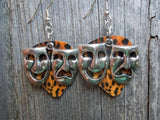 CLEARANCE Theater Mask Charm Guitar Pick Earrings - Pick Your Color
