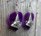 CLEARANCE Witch Hat Guitar Pick Earrings - Pick Your Color