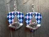 CLEARANCE Witch Hat Guitar Pick Earrings - Pick Your Color
