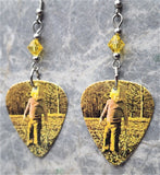 The Allman Brothers Band Brothers and Sisters Guitar Pick Earrings