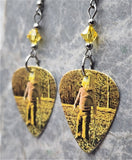 The Allman Brothers Band Brothers and Sisters Guitar Pick Earrings